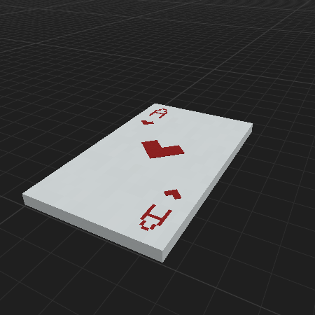 Ace Of Hearts  Playing Card