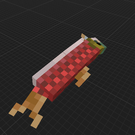 Medium Salmon corpse variant 2
