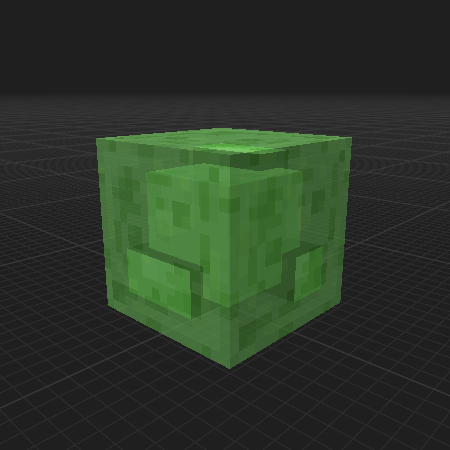 Slime variant with slimeblock