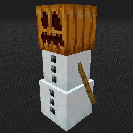 Pumpkin Snowgolem