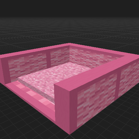 Pink Dog Bed