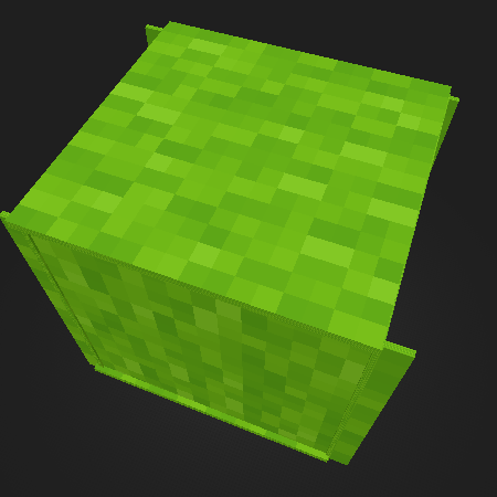 Massive Green Skybox (visible inside)