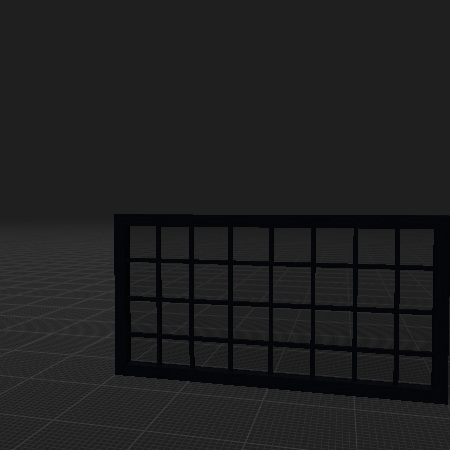 Modern Window Wide 2×4