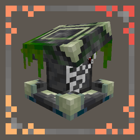 mossy lectern