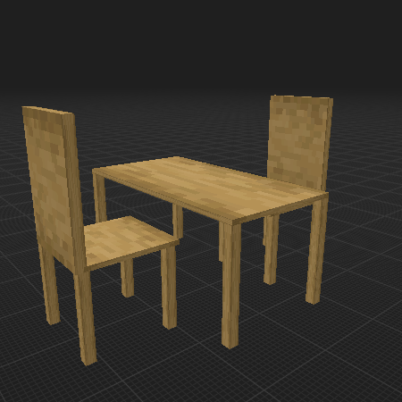 Table with chairs