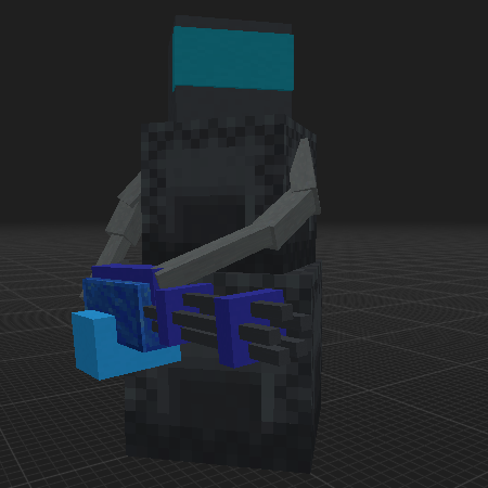 Futuristic warrior