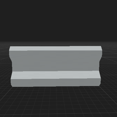 Japanese Guardrail Piece