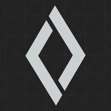 Japanese Left Diagonal Cut Diamond
