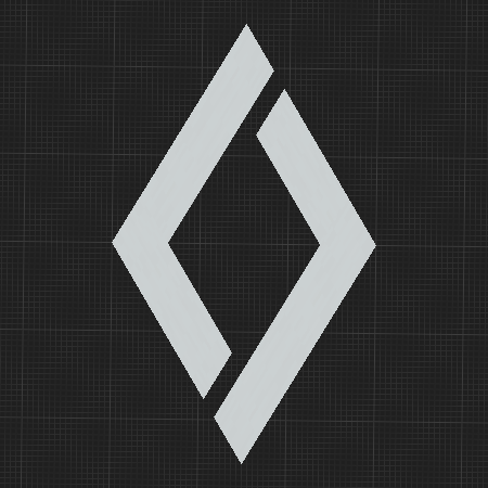 Japanese Right Diagonal Cut Diamond