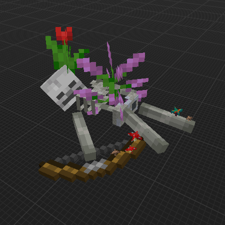 Skeleton Archer (Vanilla blocks)