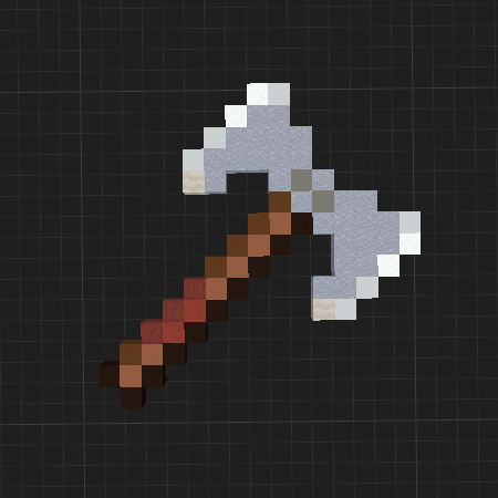 Double Axe (Vanilla blocks)