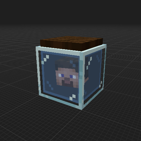 Head in jar