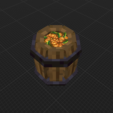 Glow Berries Barrel