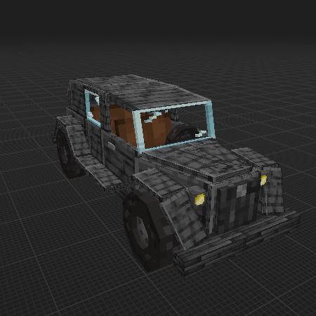 black retro car 2