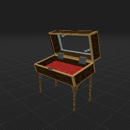 Display Case open