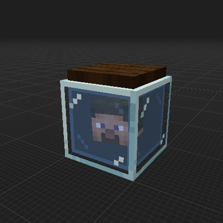 Head in jar