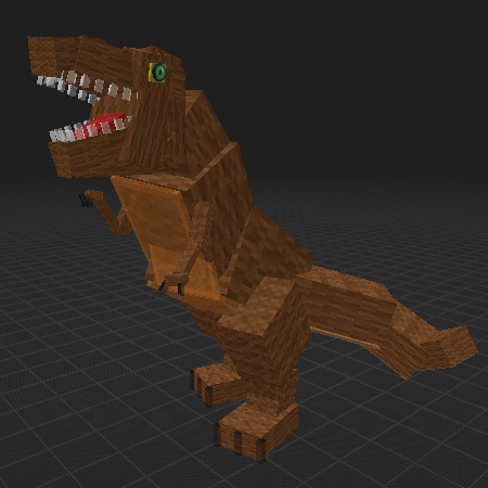 Brown Tyrannosaurus Rex (T-Rex)