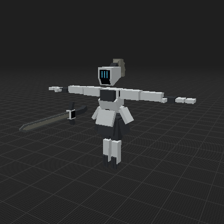 A – Knight (swordsman) Robot