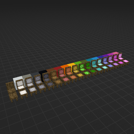 Colored Chairs (and stools)
