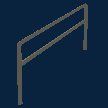 Tidewater Landing Elevated Handrail