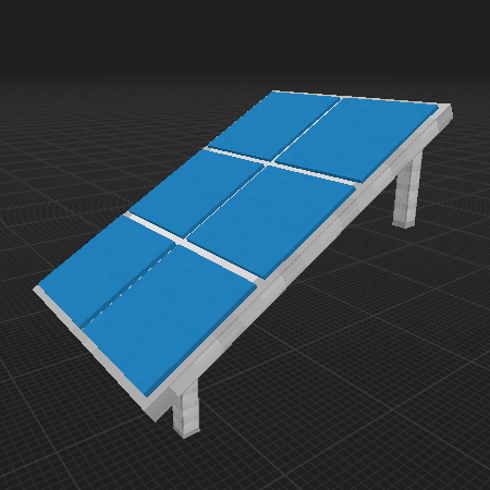 Roof Solar Panel (30 Degrees)
