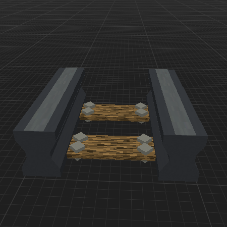 Rails 1Block Size