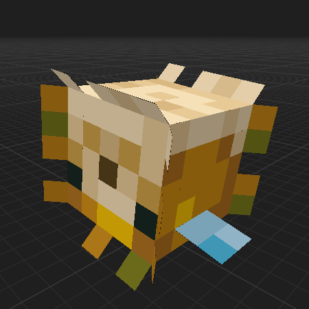 Medium Pufferfish corpse variant 4