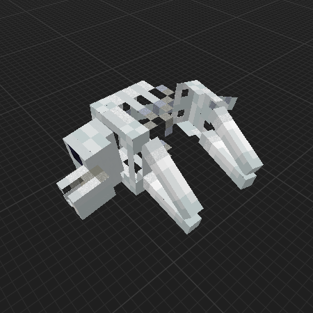 Wolf Skeleton (Vanilla Blocks)