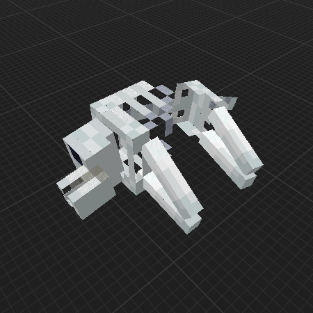 Wolf Skeleton (Vanilla Blocks)