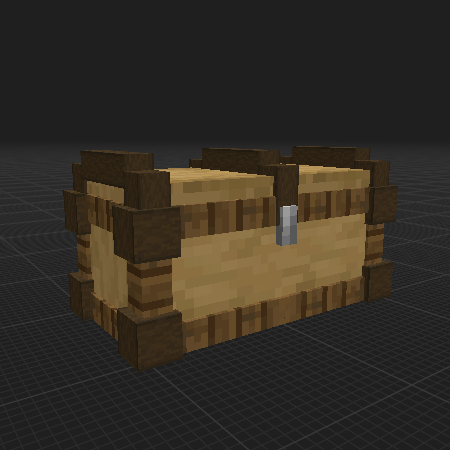 Double Wooden Chest