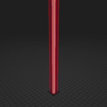 red laser beam
