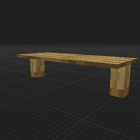 oak bench