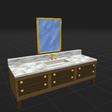 Bathroom Vanity – Mirror ver.