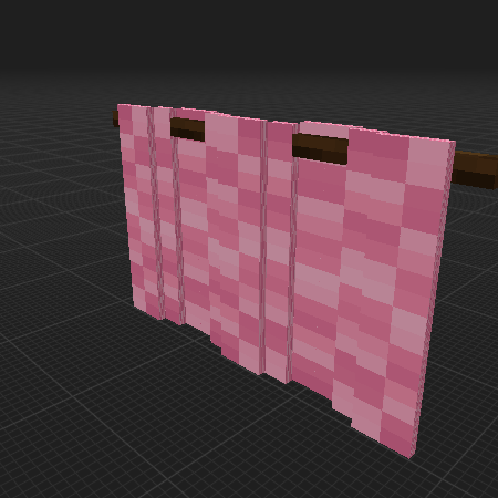 Pink Curtains 3×2