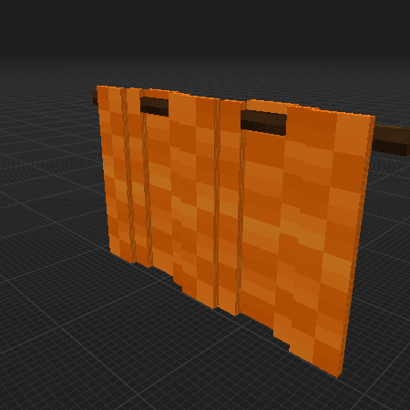 Orange Curtains 3×2