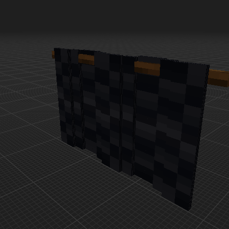 Black Curtains 3×2