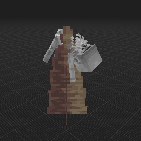 impaled skeleton