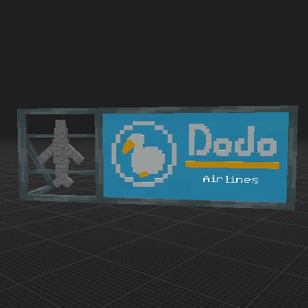 Dodo Airlines Sign