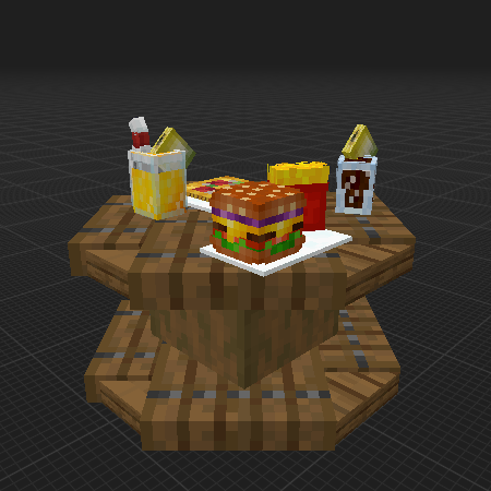 wooden table