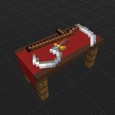 Harvesting Tools Table (Vanilla Blocks)