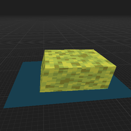 Wet Sponge on floor