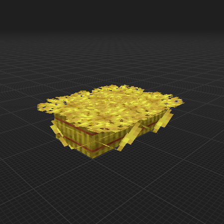 Hay bed