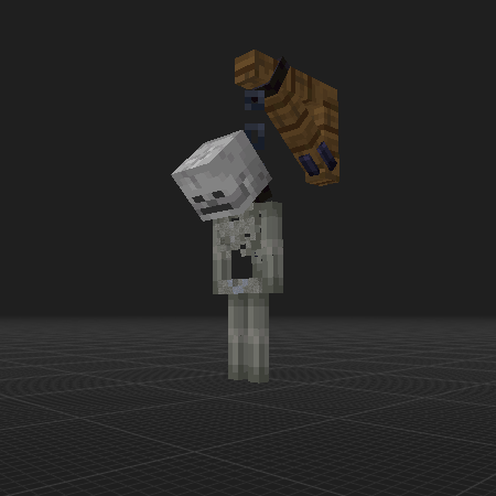 Hanging Skeleton V5 (Vanilla blocks)