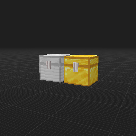 Gold and Iron-chest