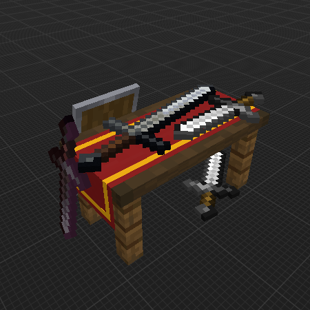 Military Table (Vanilla Blocks)