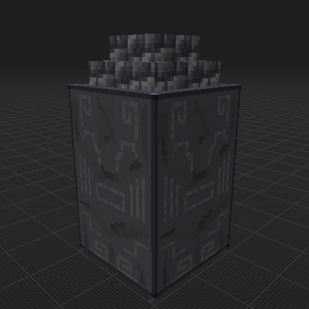 Ancient Deep Dark Vase