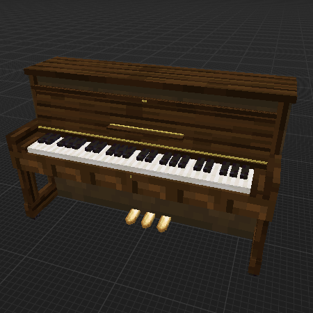 Upright Wooden Piano