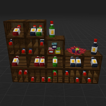 Large wine cabinet
