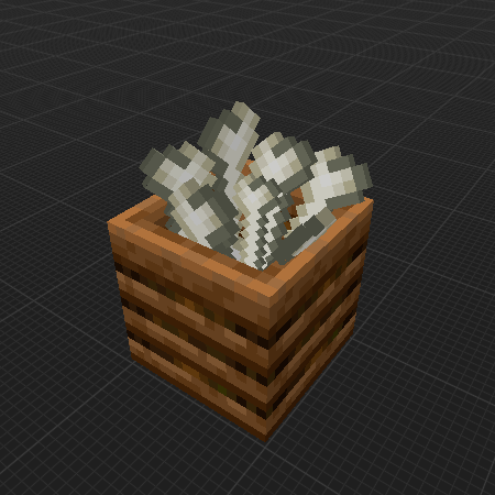 Barrel with Bones