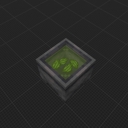 Cauldron with Green Dye